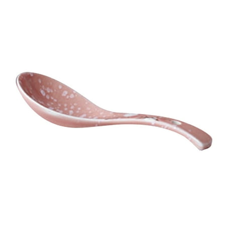 Japanese Style Hand Painted Underglaze Ceramic Spoon Creative Food Serving Spoons Tableware for Home Restaurant (Small Spoon Pink)
Japanese Style Hand Painted Underglaze Ceramic Spoon Creative Food Serving Spoons Tableware for Home Restaurant (Small Spoon Pink)