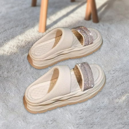 Women Sandals Platform Lightweight House Slippers Floor Slides Shoes Pool Beach Sandals Flat Slippers for Traveling Bathroom Outdoor Camping 37
Women Sandals Platform Lightweight House Slippers Floor Slides Shoes Pool Beach Sandals Flat Slippers for Traveling Bathroom Outdoor Camping 37