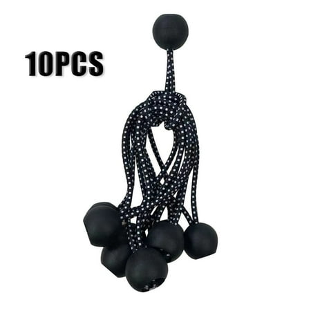 Dreamhall Ball Bungee Cords 10Pcs Heavy Duty Bungie Cord Balls Canopy Tarp Tie Down Bungee Balls for Camping Shelter Cargo Tent Poles Black
Dreamhall Ball Bungee Cords 10Pcs Heavy Duty Bungie Cord Balls Canopy Tarp Tie Down Bungee Balls for Camping Shelter Cargo Tent Poles Black