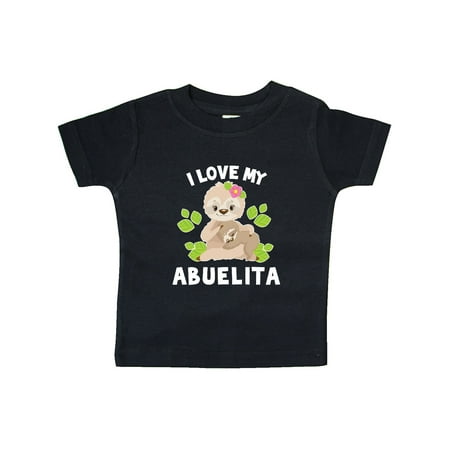 Inktastic Cute Sloth I Love My Abuelita with Green Leaves Gift Baby Boy or Baby Girl T-Shirt
Inktastic Cute Sloth I Love My Abuelita with Green Leaves Gift Baby Boy or Baby Girl T-Shirt