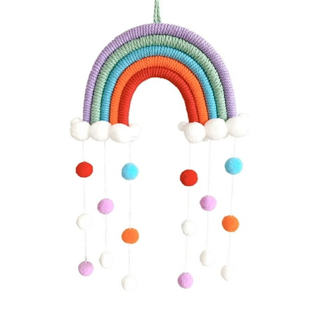 WQQZJJ Home Decor Children s Room Decoration Pendant Woven Cloud Rainbow Wall Decoration Pendant Gifts For Women On Clearance
WQQZJJ Home Decor Children s Room Decoration Pendant Woven Cloud Rainbow Wall Decoration Pendant Gifts For Women On Clearance
