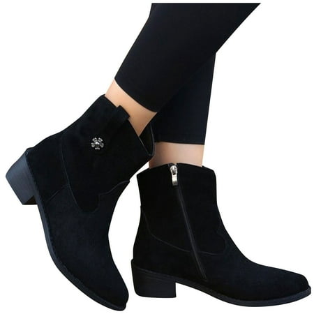 ZXHACSJ Vintage Boots Short Boots Lace Up Thick High Heel Middle Boots Women s Boots Black 42
ZXHACSJ Vintage Boots Short Boots Lace Up Thick High Heel Middle Boots Women s Boots Black 42