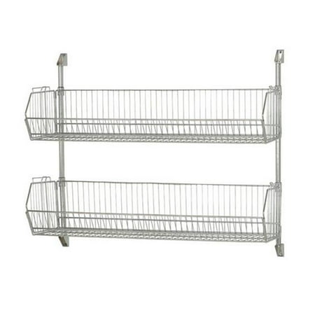 Quantum Storage Wire Baket Cantilever Wall Mount - 20 x 48 x 9 in.