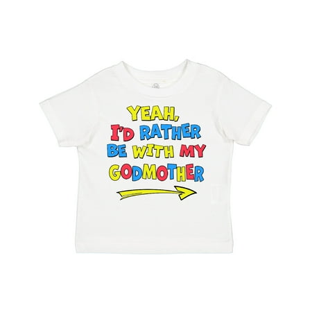 Inktastic Yeah I d Rather Be with My Godmother in Red Yellow and Blue Gift Toddler Boy or Toddler Girl T-Shirt
Inktastic Yeah I d Rather Be with My Godmother in Red Yellow and Blue Gift Toddler Boy or Toddler Girl T-Shirt