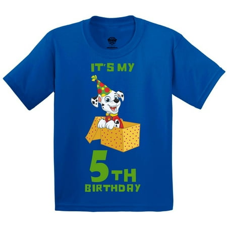 Paw Patrol Birthday Shirt for 5 Years Old Toddler Boys Girls - Marshall 5th Birthday T-shirt 5T
Paw Patrol Birthday Shirt for 5 Years Old Toddler Boys Girls - Marshall 5th Birthday T-shirt 5T