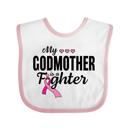 Inktastic Breast Cancer Awareness My Godmother is a Fighter Gift Baby Boy or Baby Girl Bib
Inktastic Breast Cancer Awareness My Godmother is a Fighter Gift Baby Boy or Baby Girl Bib