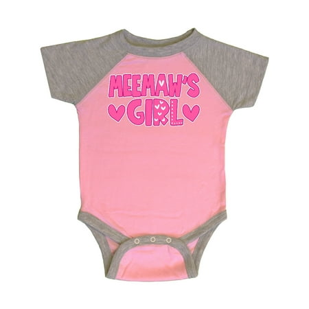 Inktastic Meemaw s Girl Gift Gift Baby Girl Bodysuit