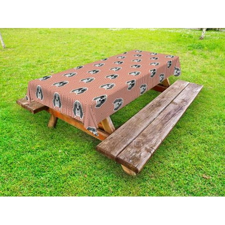 Dog Outdoor Tablecloth Beagle Puppies with Sunglasses Abstract Geometric Pattern Checkered Squares Decorative Washable Fabric Picnic Table Cloth 58 X 84 Inches Red Grey Pale Grey by Ambesonne
Dog Outdoor Tablecloth Beagle Puppies with Sunglasses Abstract Geometric Pattern Checkered Squares Decorative Washable Fabric Picnic Table Cloth 58 X 84 Inches Red Grey Pale Grey by Ambesonne