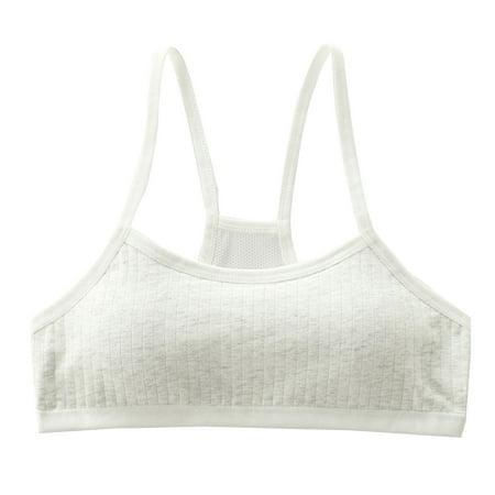 HeroNeo Teens Girls Cotton Training Bra with Removable Pad Racerback Ribbed Solid Color Bralette Mesh Back Spaghetti Strap Vest Tops Sports Underwear 12-14 Years Old
HeroNeo Teens Girls Cotton Training Bra with Removable Pad Racerback Ribbed Solid Color Bralette Mesh Back Spaghetti Strap Vest Tops Sports Underwear 12-14 Years Old