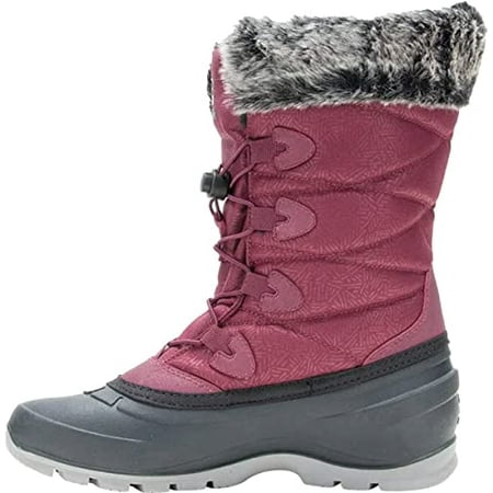Kamik Momentum3 Burgundy Pull On Rounded Toe Waterproof Fur Trim Ankle Snow Boot (Burgundy 6)
Kamik Momentum3 Burgundy Pull On Rounded Toe Waterproof Fur Trim Ankle Snow Boot (Burgundy 6)