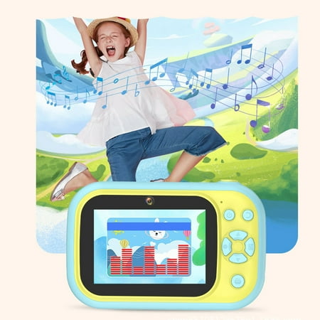 Tiitstoy 3.5-Inch 1080P Front and Rear Dual-Camera HD High-Definition Thermal Printing The Camera Can Take Photos Record Print Play Games and Listen To Music Light Blue
Tiitstoy 3.5-Inch 1080P Front and Rear Dual-Camera HD High-Definition Thermal Printing The Camera Can Take Photos Record Print Play Games and Listen To Music Light Blue