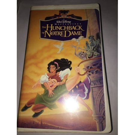 Walt Disney The HUNCHBACK of NOTRE DAME VHS Tape Masterpiece Collection 7955