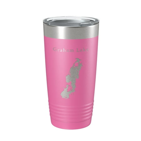 Graham Lake Map Tumbler Travel Mug Insulated Laser Engraved Coffee Cup Maine 20 oz Pink
Graham Lake Map Tumbler Travel Mug Insulated Laser Engraved Coffee Cup Maine 20 oz Pink