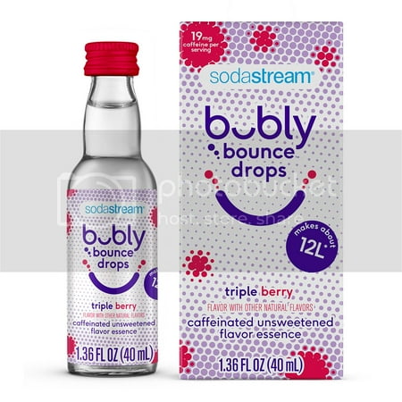 Sodastream Bubly Bounce Triple Berry Flavored Sparkling Water Flavor Mix 1.36 fl Oz
Sodastream Bubly Bounce Triple Berry Flavored Sparkling Water Flavor Mix 1.36 fl Oz
