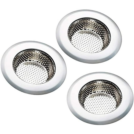 Stainless Steel Sink Filter Kitchen Sink Colander Kitchen Sink Strainer & Drain Strainer Perfect For Shower Sink Tub 11.5Cm Diameter 3 Pieces
Stainless Steel Sink Filter Kitchen Sink Colander Kitchen Sink Strainer & Drain Strainer Perfect For Shower Sink Tub 11.5Cm Diameter 3 Pieces