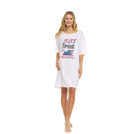 Lati Fashion Women Nightgowns & Sleepshirts Female Sleepwear Pajamas White One Size Fits M to XXL
Lati Fashion Women Nightgowns & Sleepshirts Female Sleepwear Pajamas White One Size Fits M to XXL
