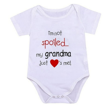 THE WILD Baby Casual One-piece Romper Short Sleeve Romper Baby Clothing