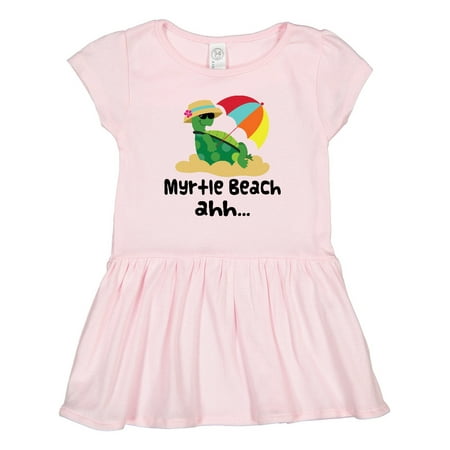 Inktastic Myrtle Beach South Carolina Gift Toddler Girl Dress