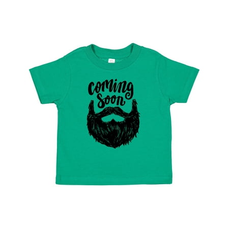 Inktastic Beard Coming Soon Gift Toddler Boy Girl T-Shirt
