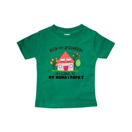 Inktastic Book my Reservation! I m Going To My Nana and Papa s- House Gift Baby Boy or Baby Girl T-Shirt
Inktastic Book my Reservation! I m Going To My Nana and Papa s- House Gift Baby Boy or Baby Girl T-Shirt