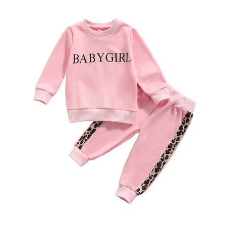 Musuos Autumn Infant Baby Girls Boys Clothes Sets 0-5Y Letter Leopard Printed Long Sleeve Pullover Sweatshirt Tops Pants
Musuos Autumn Infant Baby Girls Boys Clothes Sets 0-5Y Letter Leopard Printed Long Sleeve Pullover Sweatshirt Tops Pants