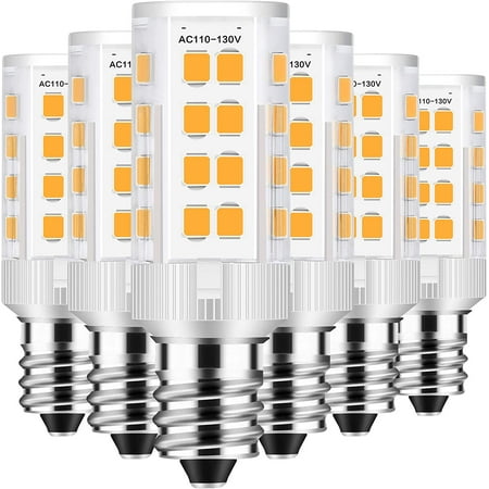 E12 LED Bulbs 5W LED Candelabra Bulbs 50W Equivalent Candelabra Base Light Bulb for Chandelier Lighting Warm White 6-Pack
E12 LED Bulbs 5W LED Candelabra Bulbs 50W Equivalent Candelabra Base Light Bulb for Chandelier Lighting Warm White 6-Pack