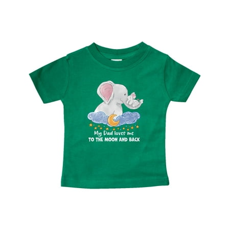 Inktastic My Dad Loves me to the Moon and Back Elephant Family Gift Baby Boy or Baby Girl T-Shirt
Inktastic My Dad Loves me to the Moon and Back Elephant Family Gift Baby Boy or Baby Girl T-Shirt