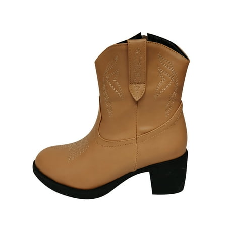 symoid Womens Mid Calf Boots- New Large Size Thick Heel Mid-heel Embroidery Side Zipper Short Boots Boots Yellow 40
symoid Womens Mid Calf Boots- New Large Size Thick Heel Mid-heel Embroidery Side Zipper Short Boots Boots Yellow 40