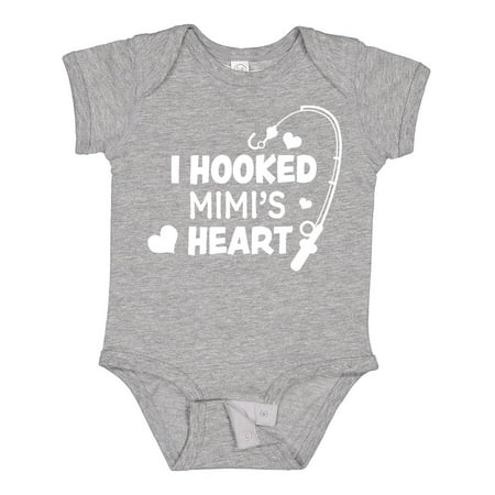 Inktastic I Hooked Mimi s Heart with Fishing Rod Gift Baby Boy or Baby Girl Bodysuit
Inktastic I Hooked Mimi s Heart with Fishing Rod Gift Baby Boy or Baby Girl Bodysuit