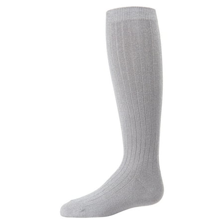 MeMoi Ribbed Shimmer Knee High Socks - Girls - Female