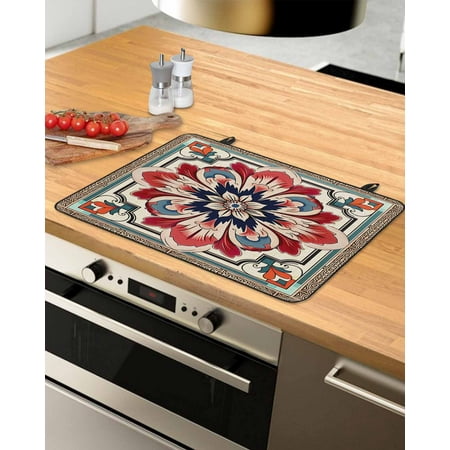 Red Blue Flowers Geometric Stove Top Covers for Electric Stove Heat Insulation Fireproof Glass Cooktop Cover Counter Top Glass Stove Cover for Prevent Scratches 24 x21 Modern Abstract Art
Red Blue Flowers Geometric Stove Top Covers for Electric Stove Heat Insulation Fireproof Glass Cooktop Cover Counter Top Glass Stove Cover for Prevent Scratches 24 x21 Modern Abstract Art