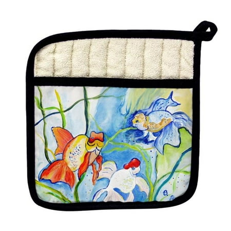 Betsy Drake PT1143 Fantails II Pot Holder