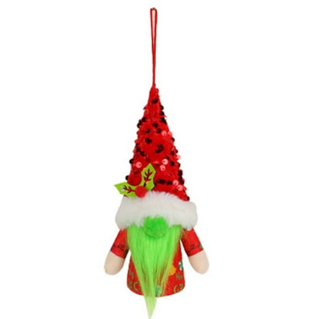 Christmas Hanging Gnomes Ornaments Green Mustache Pendant Doll with Lights Decor
Christmas Hanging Gnomes Ornaments Green Mustache Pendant Doll with Lights Decor