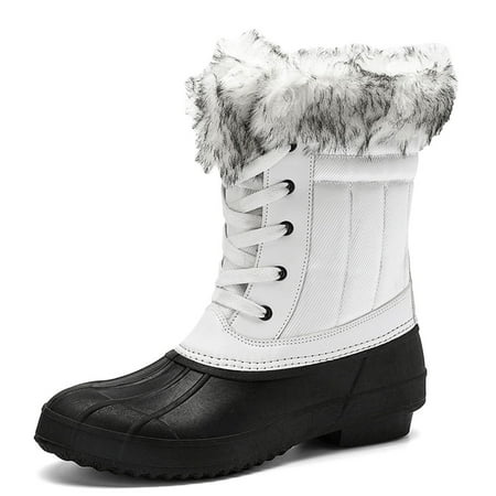 Element & Stitch Womens Winter Duck Boots Waterproof Cold Weather Snow Boots White Size 6-11
Element & Stitch Womens Winter Duck Boots Waterproof Cold Weather Snow Boots White Size 6-11