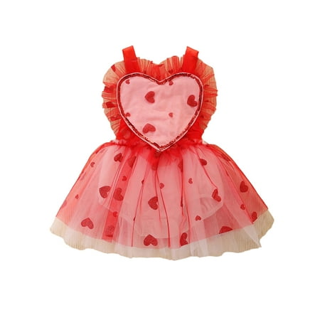 PBaeM Infant Wide Strap Girls Sequined Jumper Dress Love Heart Button Snap Tutu Guaze Skirt
PBaeM Infant Wide Strap Girls Sequined Jumper Dress Love Heart Button Snap Tutu Guaze Skirt