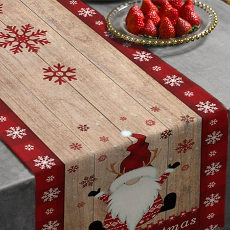 Christmas Decorations Savings! CWCWFHZH Christmas Home Decor Supplies Knitted Fabric Table Runner Creative Christmas Tablecloth
Christmas Decorations Savings! CWCWFHZH Christmas Home Decor Supplies Knitted Fabric Table Runner Creative Christmas Tablecloth