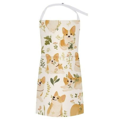 ZZZHY Tranquility Corgi Mischief 85 Apron with Pockets Adjustable Aprons for Men/Women Waterproof Chef Aprons for Kitchen Gardening Cooking BBQ Baking Halloween Thanksgiving Christmas
ZZZHY Tranquility Corgi Mischief 85 Apron with Pockets Adjustable Aprons for Men/Women Waterproof Chef Aprons for Kitchen Gardening Cooking BBQ Baking Halloween Thanksgiving Christmas