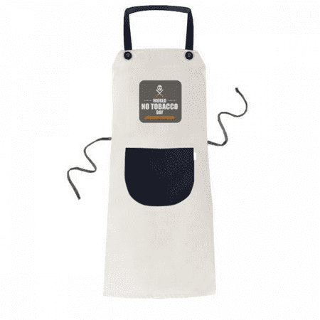 Logo World No Tobacoo Day No Smoking Apron Adjustable Bib Cotton Linen BBQ Kitchen Pocket Pinafore
Logo World No Tobacoo Day No Smoking Apron Adjustable Bib Cotton Linen BBQ Kitchen Pocket Pinafore