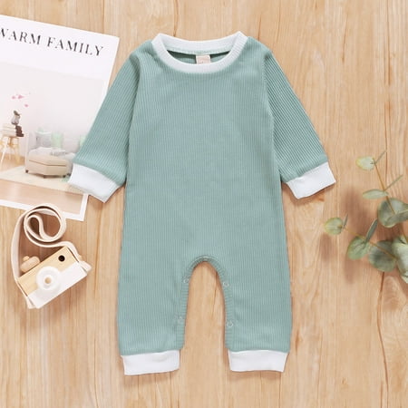 Tejiojio Girls and Toddlers Soft Cotton Clearance Newborn Infant Baby Boys Girls Long Sleeve Solid Romper Jumpsuit Clothes
Tejiojio Girls and Toddlers Soft Cotton Clearance Newborn Infant Baby Boys Girls Long Sleeve Solid Romper Jumpsuit Clothes