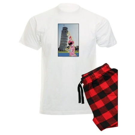 CafePress - Power Rangers Pink Ranger At The Lea - Men s Light Pajamas