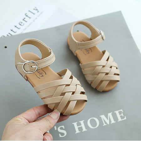 NEGJ Kids Children Girls Open-Toed Princess Beach Shoes Soft-soled Non-slip Sandals
NEGJ Kids Children Girls Open-Toed Princess Beach Shoes Soft-soled Non-slip Sandals