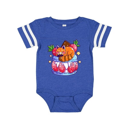 Inktastic Cute Red Panda Sleeping on Macaron with Strawberries Gift Baby Boy or Baby Girl Bodysuit
Inktastic Cute Red Panda Sleeping on Macaron with Strawberries Gift Baby Boy or Baby Girl Bodysuit