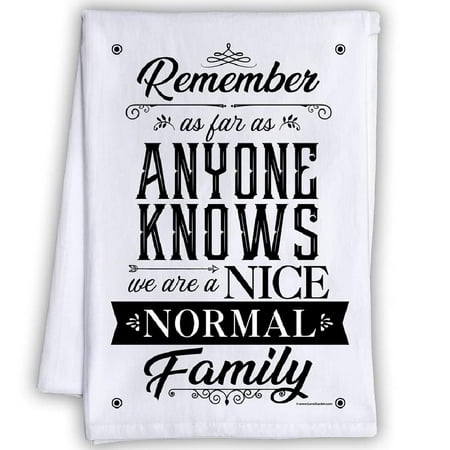Funny Kitchen Tea Towels - As Far as Anyone Knows - Funny Kitchen Towels Decorative Dish Towels with Sayings Funny Housewarming Kitchen Gifts - Multi-Use Cute Kitchen Towels - Funny Gifts for Women
Funny Kitchen Tea Towels - As Far as Anyone Knows - Funny Kitchen Towels Decorative Dish Towels with Sayings Funny Housewarming Kitchen Gifts - Multi-Use Cute Kitchen Towels - Funny Gifts for Women