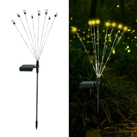 Geege Firefly Light String Lights Solar Firefly Ground Lawn Light