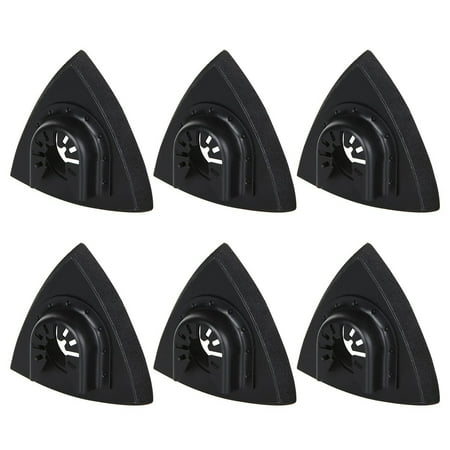 6 Pcs 3-1/8 Inch Power Oscillating Tool Sanding Pads 80mm Triangle Sanding Pads Universal Quick-Release Multitool Pad
6 Pcs 3-1/8 Inch Power Oscillating Tool Sanding Pads 80mm Triangle Sanding Pads Universal Quick-Release Multitool Pad
