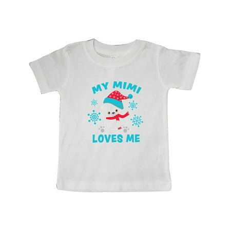 Inktastic Polar Bear My Mimi Loves Me in Santa Hat with Snowflakes Gift Baby Boy or Baby Girl T-Shirt
Inktastic Polar Bear My Mimi Loves Me in Santa Hat with Snowflakes Gift Baby Boy or Baby Girl T-Shirt