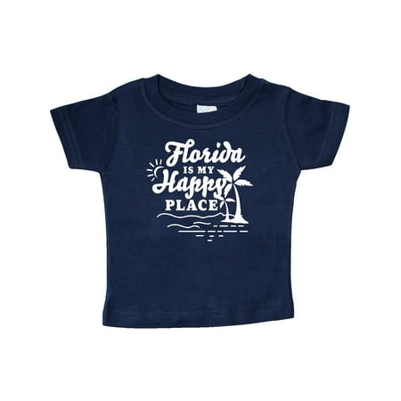 Inktastic Florida is My Happy Place with Palm Trees Gift Baby Boy or Baby Girl T-Shirt
Inktastic Florida is My Happy Place with Palm Trees Gift Baby Boy or Baby Girl T-Shirt