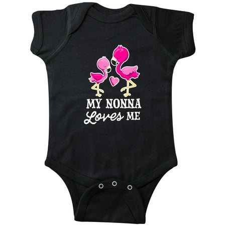 Inktastic My Nonna Loves me with Two Flamingos Gift Baby Boy or Baby Girl Bodysuit
Inktastic My Nonna Loves me with Two Flamingos Gift Baby Boy or Baby Girl Bodysuit
