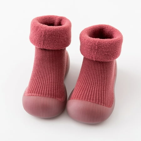 Kids Toddler Baby Boys Girls Solid Warm Knit Soft Sole Rubber Shoes Socks Slipper Stocking Soft Shoes Socks
Kids Toddler Baby Boys Girls Solid Warm Knit Soft Sole Rubber Shoes Socks Slipper Stocking Soft Shoes Socks