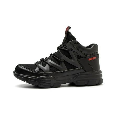 Steel Toe Shoes for Men Lightweight Indestructible Work Sneakers for Women Puncture Proof Comfortable Slip On Safety Shoes for Industrial Coustruction Working
Steel Toe Shoes for Men Lightweight Indestructible Work Sneakers for Women Puncture Proof Comfortable Slip On Safety Shoes for Industrial Coustruction Working